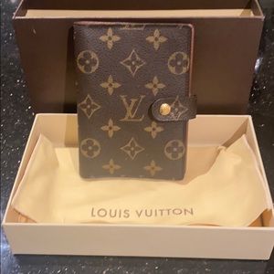 Louis Vuitton small ring agenda cover